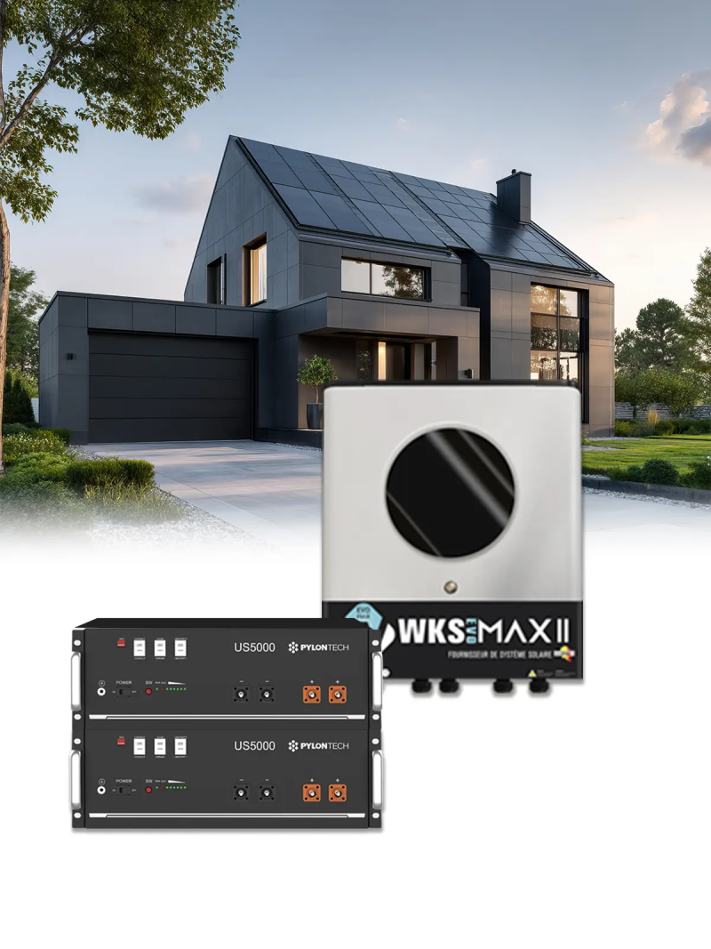 Pack Onduleur Mono 10 kW – Batterie 15,0 kWh