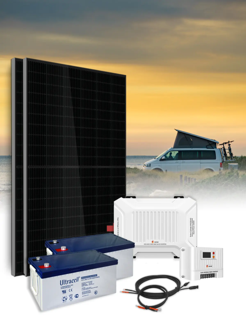 Solar Kit Off-Grid 0.75 kWp – 800 VA – Battery