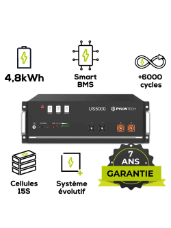 Pylontech US5000 Lithium Accu - 4.8kWh – Hoge Prestaties