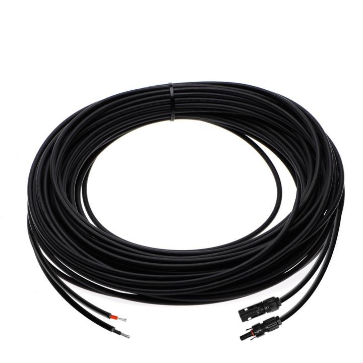 4mm² solar cable (twin) with MC4 connector