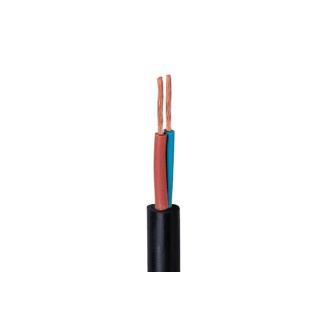 Flexible cable H05RR-F 2x0.75mm² - 1m