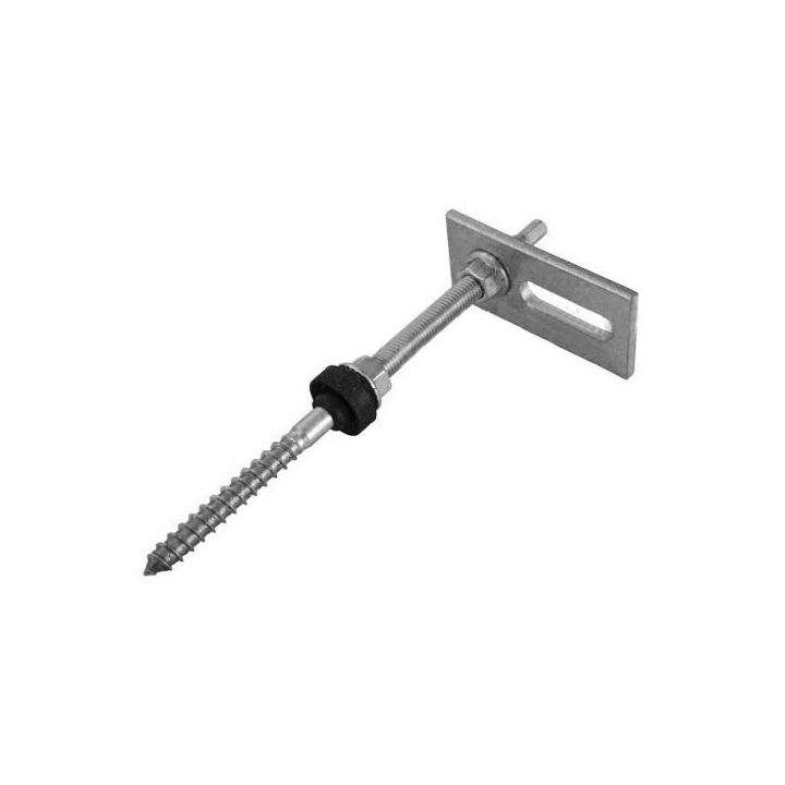 Sheet metal roof mounting kit