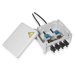 Photovoltaic junction box 4 entries