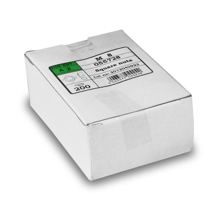 plaza de tuerca M8 200 piezas
