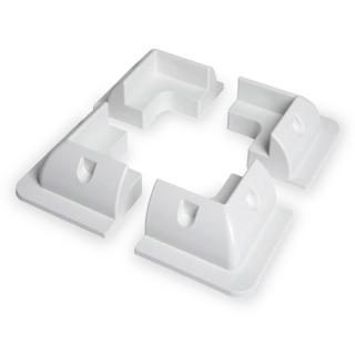 Square brackets for mouting panel on motorhome