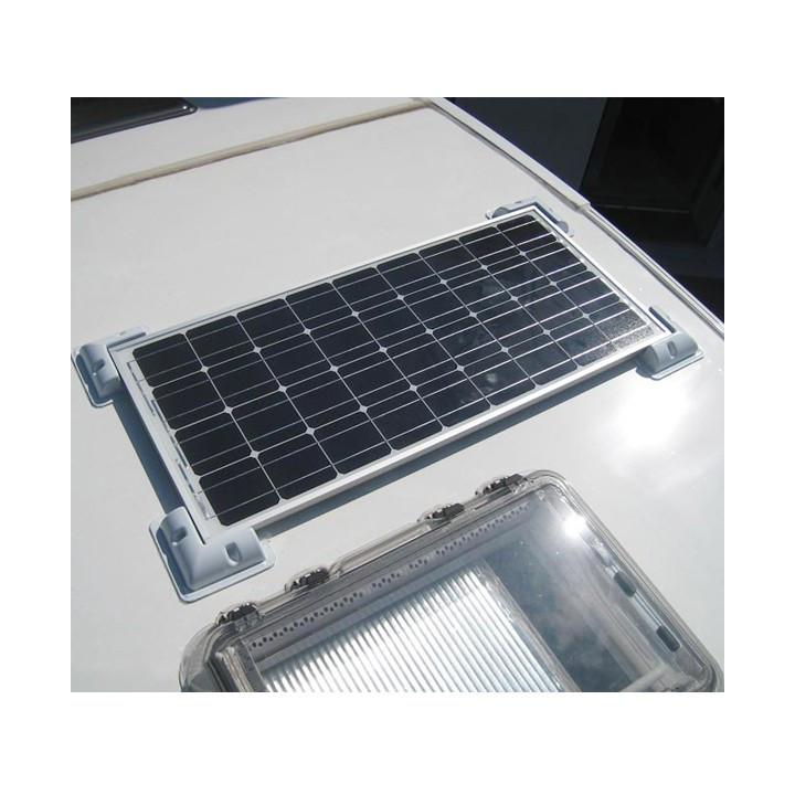 Square brackets for mouting panel on motorhome