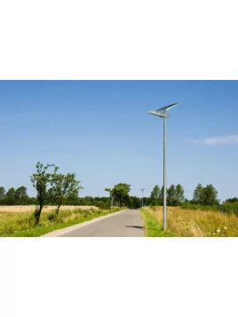 Solar floor lamp - AUTONOMOUS LED WU 30W 18V - Panel 80W — vue 11