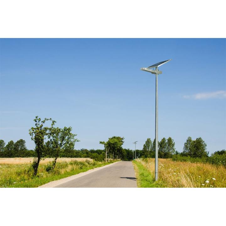 Solar floor lamp - AUTONOMOUS LED WU 50W 18V - Panel 150W