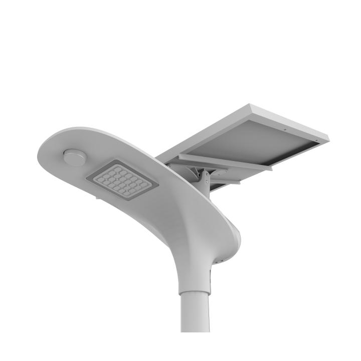 Solar Floor Lamp - Stand-alone LED 15W 18V FB