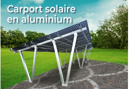 Carport op zonne-energie met 15 panelen: de carport die geld bespaart