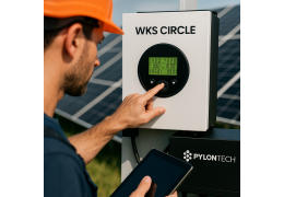 Inbetriebnahme und Konfiguration des WKS-Kits der Klasse 2: 20 Module, 2 × 5,6 kVA und 10 kWh Lithium