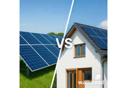 Photovoltaikanlagen: Boden vs. Dach - Wie trifft man die beste Wahl?