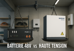 Batterie 48V ou haute tension : quel choix pour votre kit solaire ?