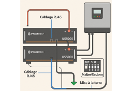Cómo instalar y poner en funcionamiento las baterías Pylontech US5000
